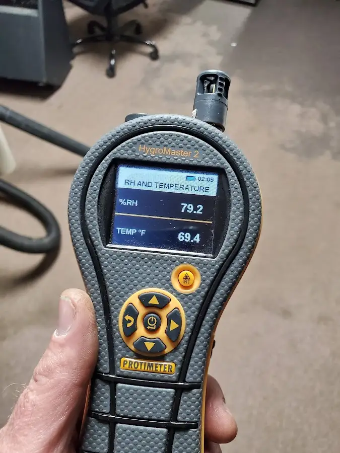 Moisture meter humidity assessment for Fire & Smoke Damage Restoration in Old Lyme